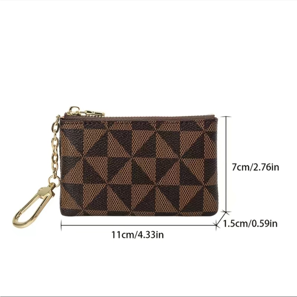 NEW Mini Zipper Keychain Pouch - Picture 2 of 6